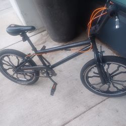 Mongoose Rebel Freestyle BMX Bike- Black/Orange