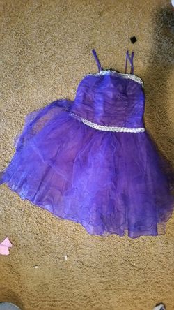 Purple dress size 16