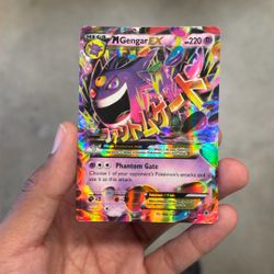 Mega Gengar EX Pokémon card