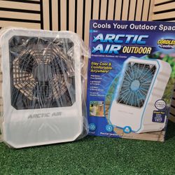 Portable Outdoor AC Fan – Cordless (NEW)