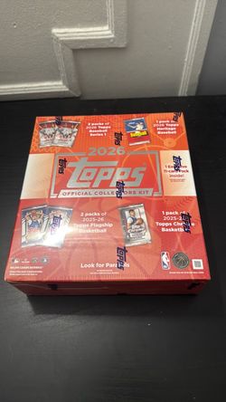 2026 Topps Official Collectors Kit qty 8