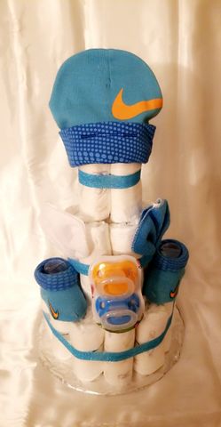 Boy diaper cake