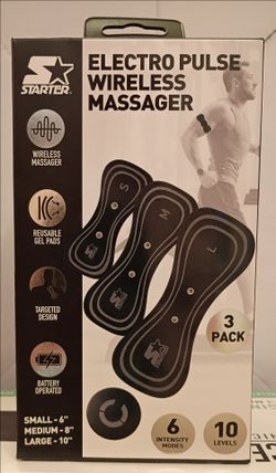 Electro Pulse Wireless Massager 3 Pack