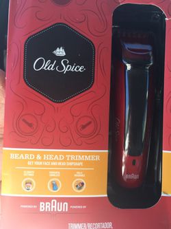 BRAUN "Old Spice" trimmer