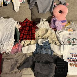 Full Bag Of Perfect Condition Baby Clothes No Stains Everything Clean 