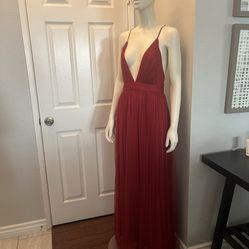 Red Gown