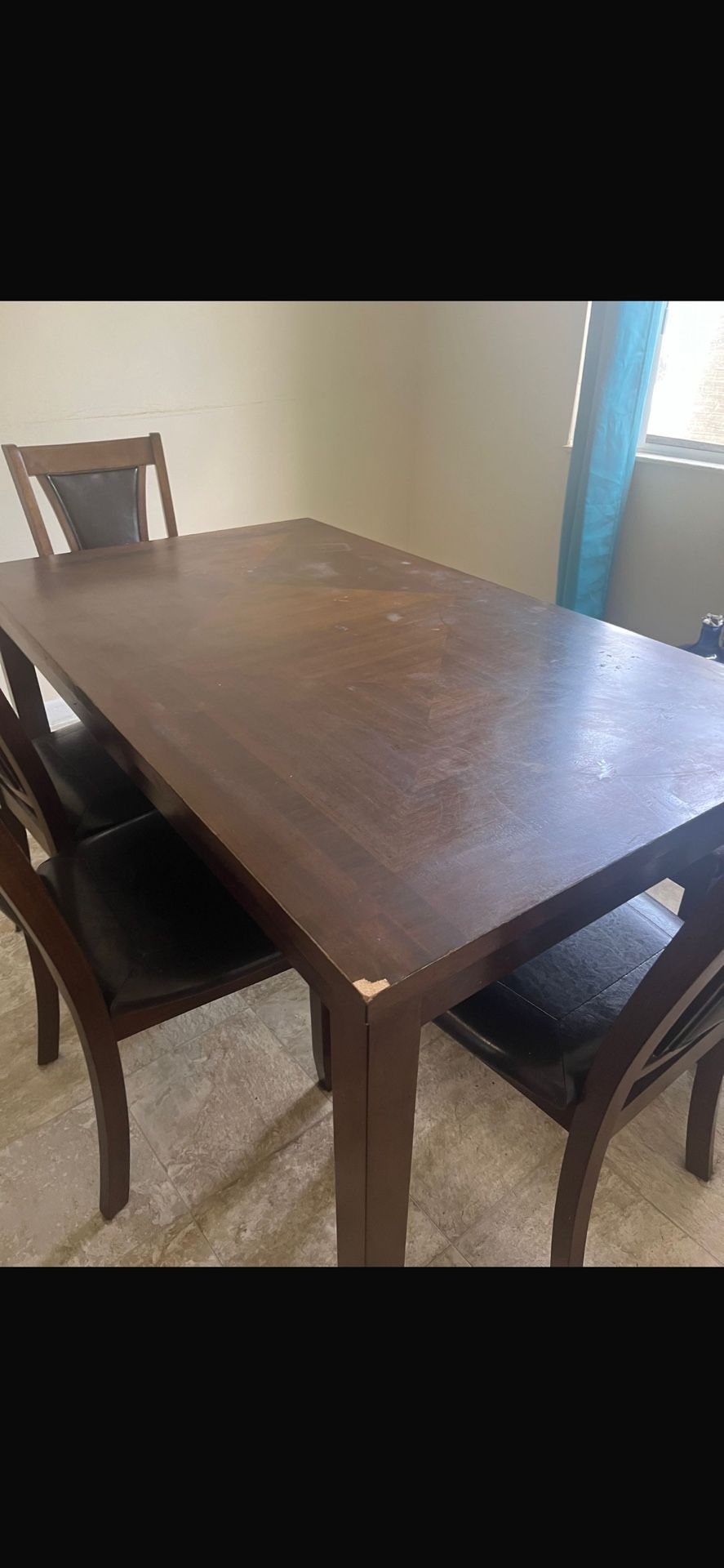Dining Table With Chairs And Bench
