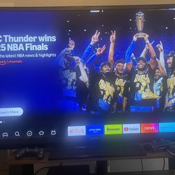 sharp TV With Stand 65’