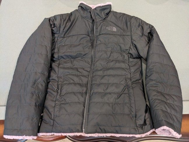 Girls North Face Winter Jacket Coat Size Large 14/16