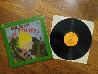 VINTAGE HARRY NILSS0N (1970) "THE P0INT" VINYL REC0RD 