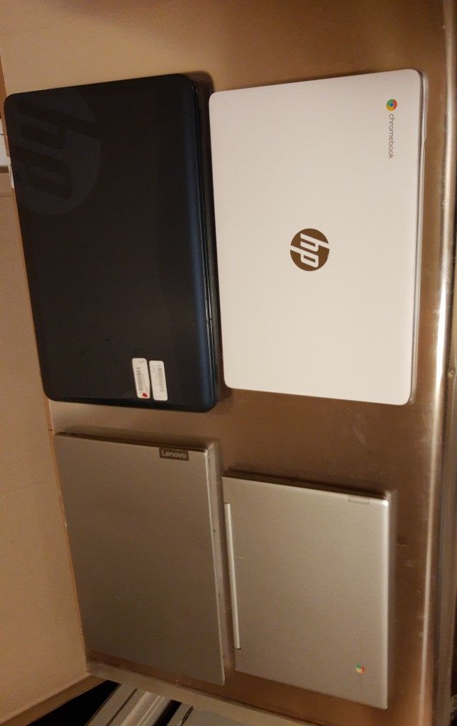 (Nonworking );Laptop Bundle 2 Chromebooks & 2 Laptop Notebooks 