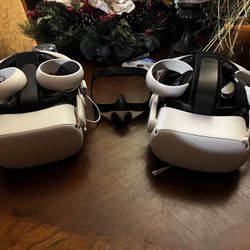 Two Meta Oculus Quest 2’s (256gb) $120 Each Or $230 For Both