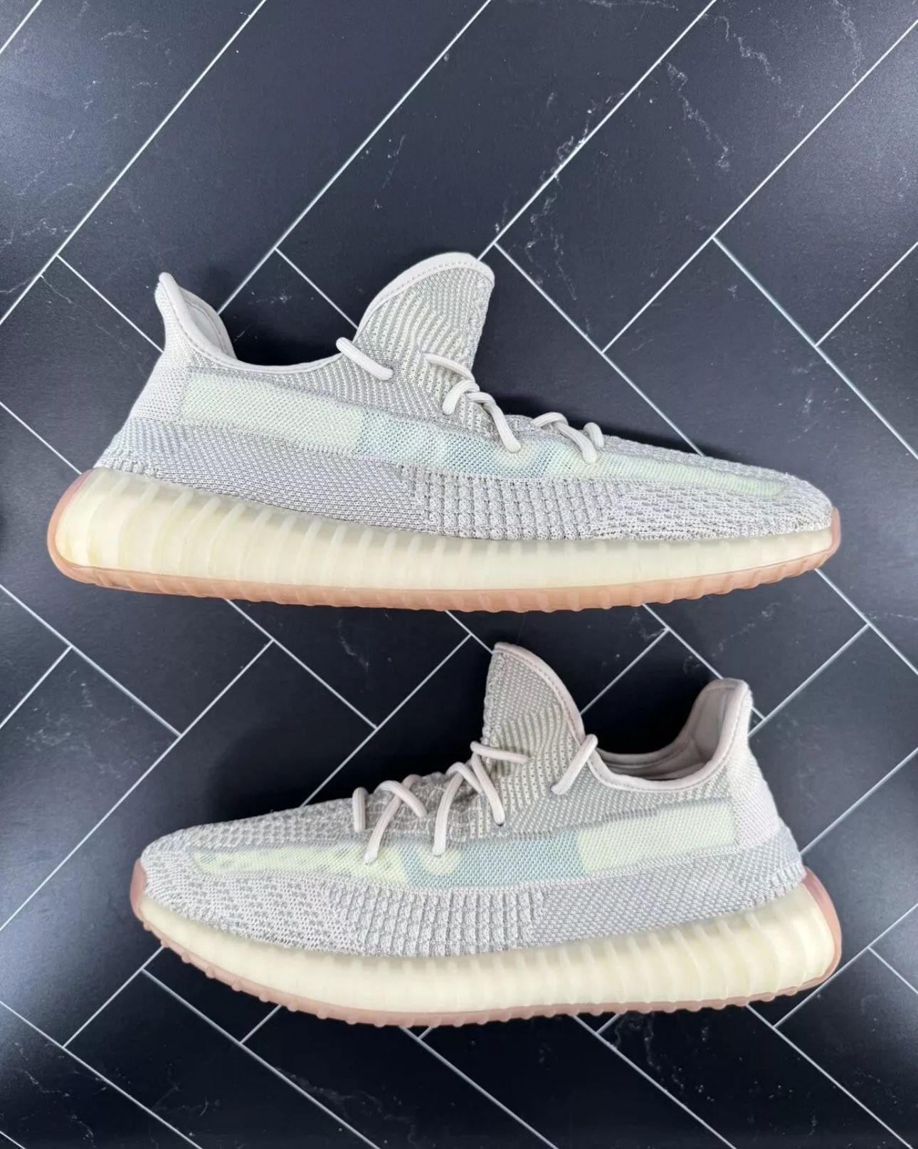 adidas Yeezy Boost 350 V2 Citrin Non-Reflective Size 14 