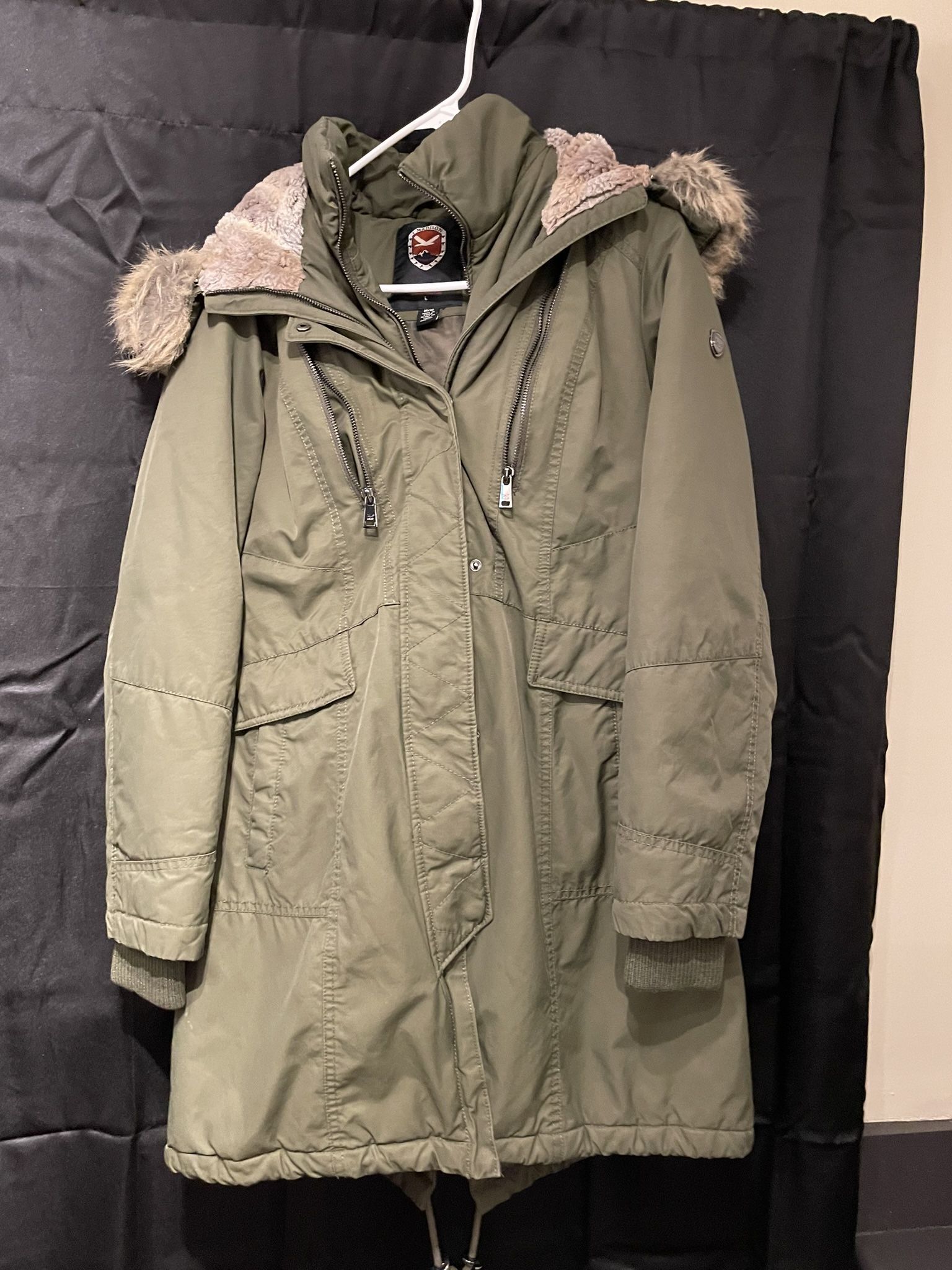 Green, Warm Coat