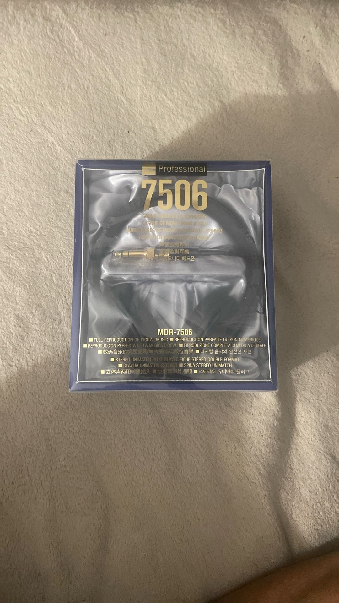 Sony 7506 Headphones 