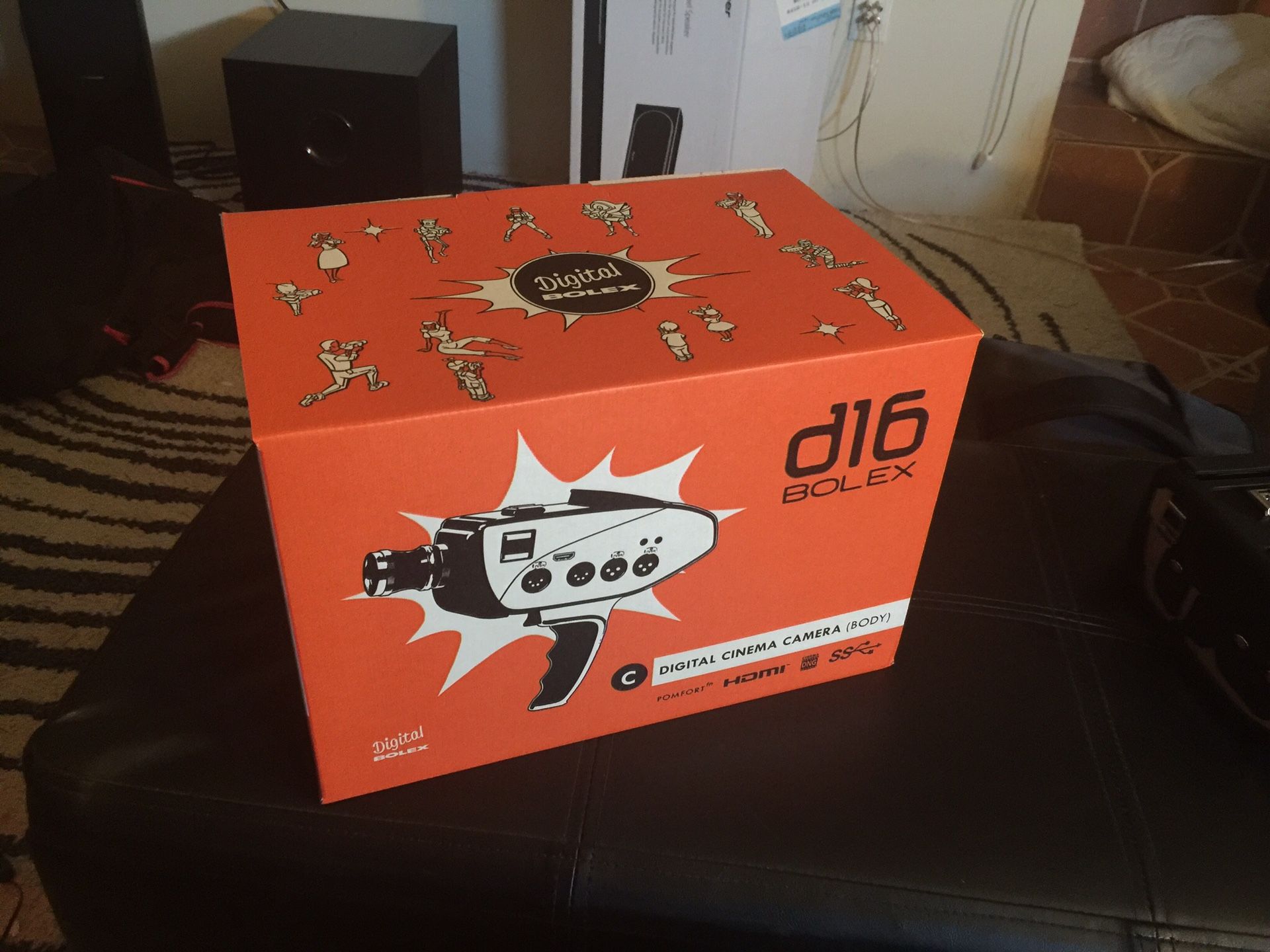 Digital Bolex D16 with Angenieux 12-120 zoom