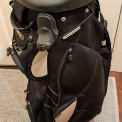 EUC, Black/Gray BagBoy Revolver Cart Bag