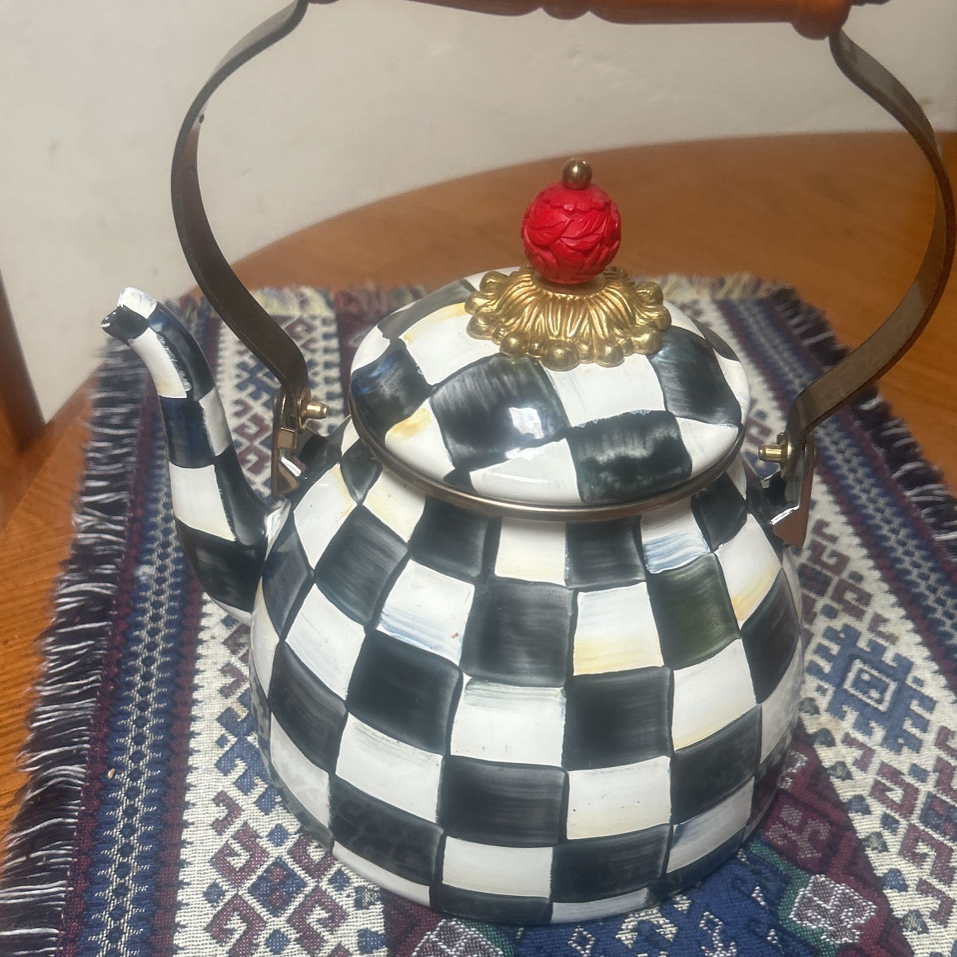 Tea  Pot  Kettle  Decorative  Mackenzie-Childs 