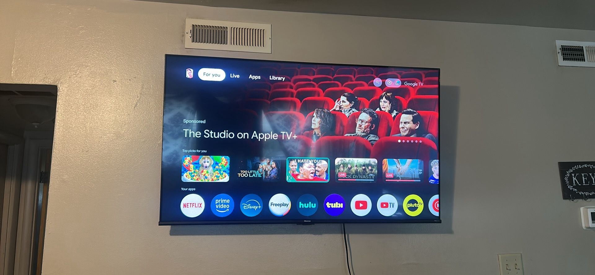 Hisense 55inch smart Tv