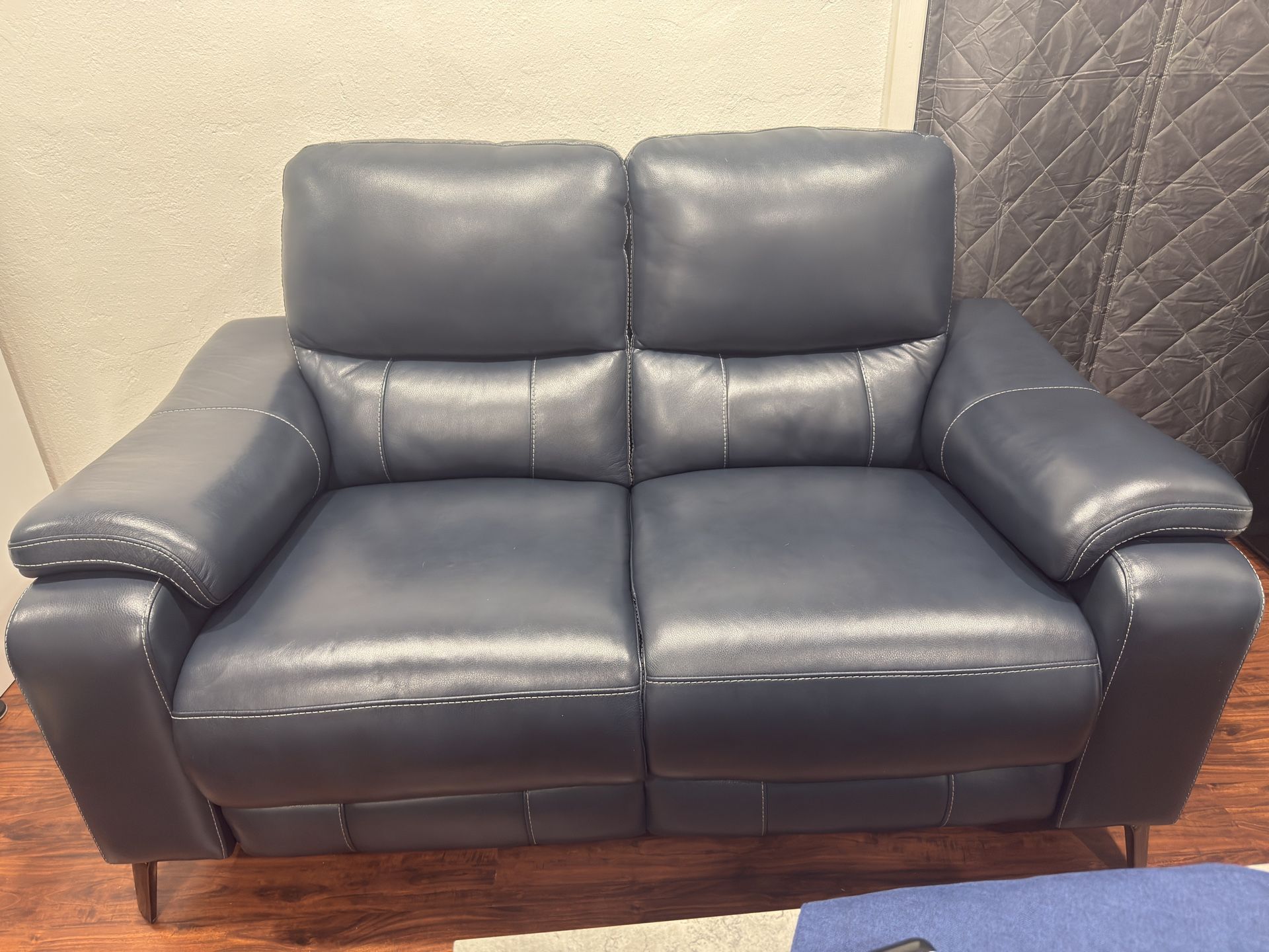 dark blue leather loveseat sofa couch recliner,All Products : American Fashion Style Bags On Sale