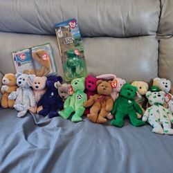 Ty Beanie Baby's Lot Of 15