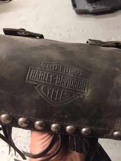 Harley-Davidson front handle bar bag .