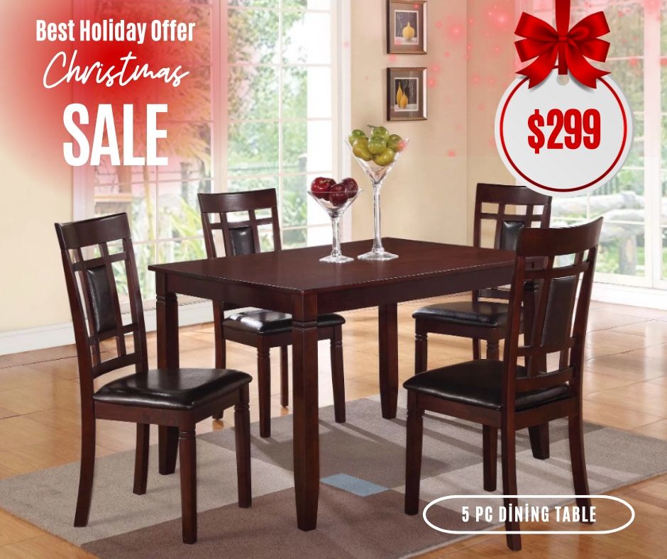 5 Pc Dining Table 