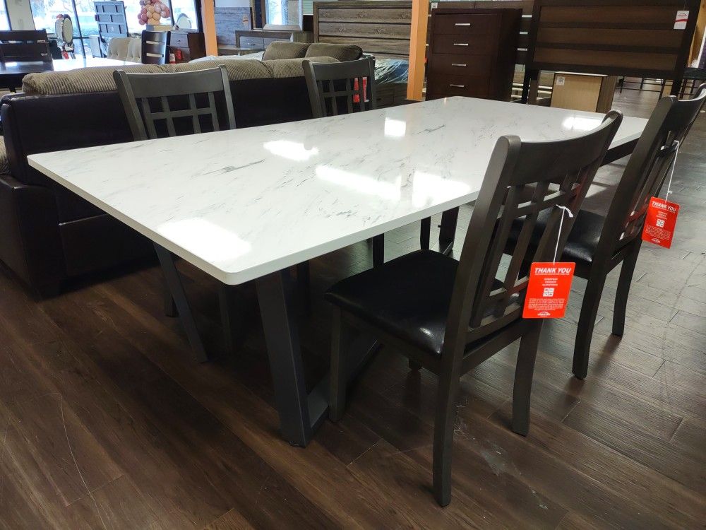 New Dining Table With Four Chairs