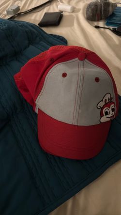 "Official Jollibee Crew Employee Uniform Hat / Cap