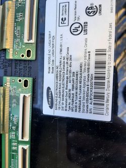 Samsung LN52A750R1F Parts