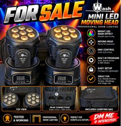 Mini LED Moving Heads