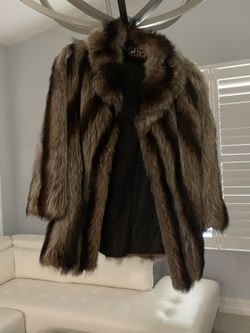 Raccoon Coat Estate Sale - Great Holiday Gift ! 