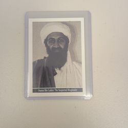 Topps Bin Laden Card