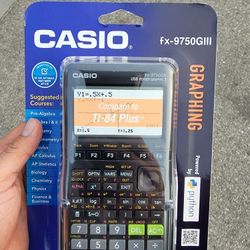 Casio Graphic Calculator