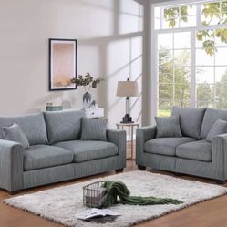 Sofa And Loveseat Set