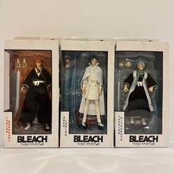 Mcfarlane Toys Bleach Thousand Year Blood War Ichigo, Toshiro & Uryu Action Figures