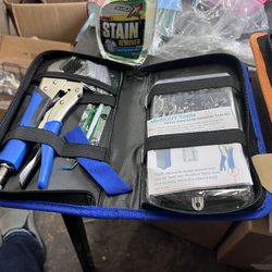 New Heavy Duty Snap Kit, Canvas Snap Kit for Metal Marine Snaps Fastening on Boat Cover/Carpet, Snap Repair Tool with Stainless Steel Screw-in Snap 15