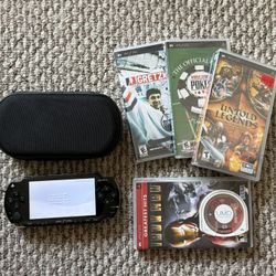 PSP 1001 + 5 Games
