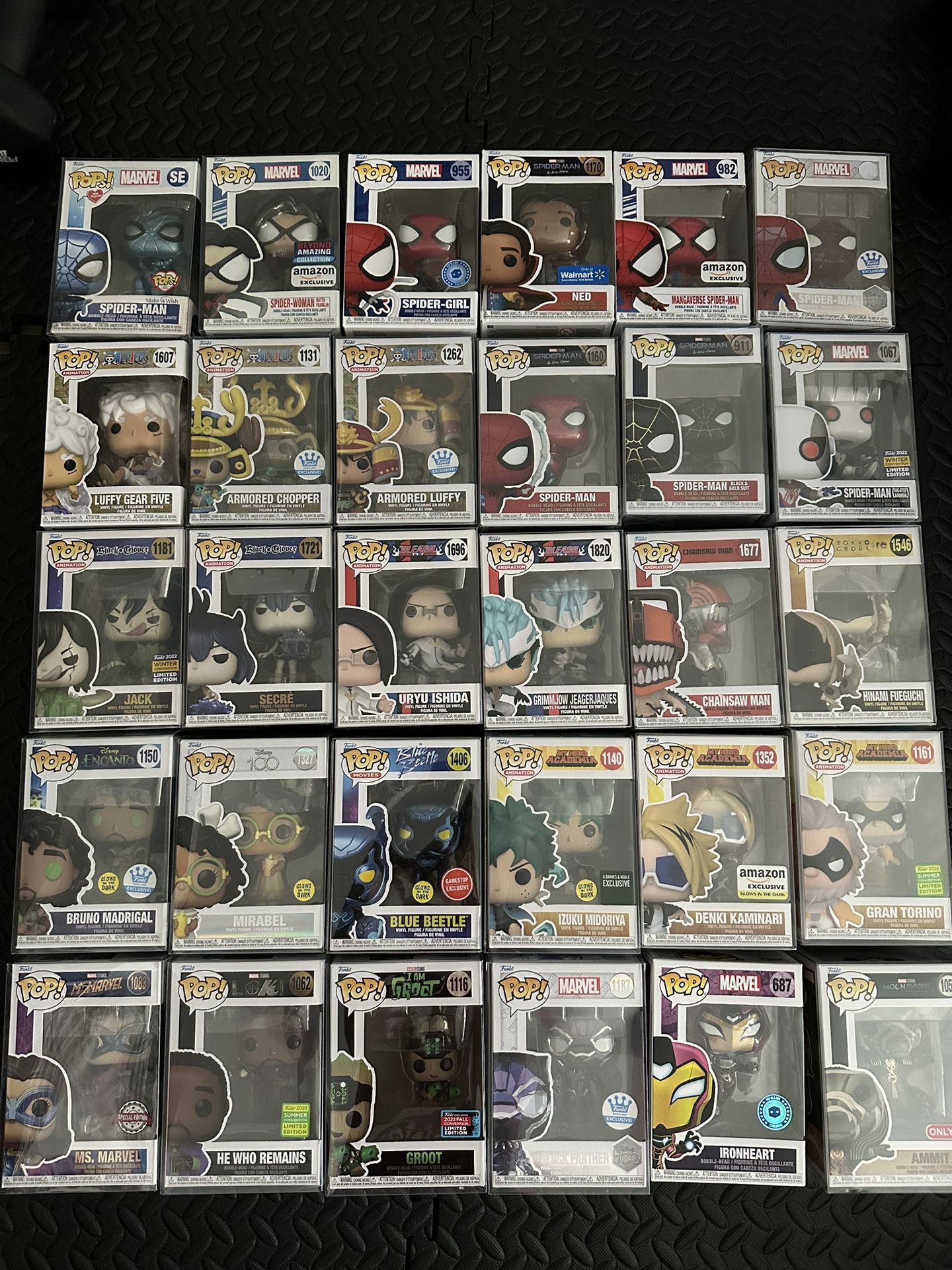 $10 Anime Disney Marvel Funko pops