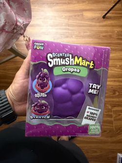 Crazy Fun Scented SmushMart Grapes Squishy Toy