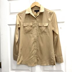 Banana Republic Tan Blouse