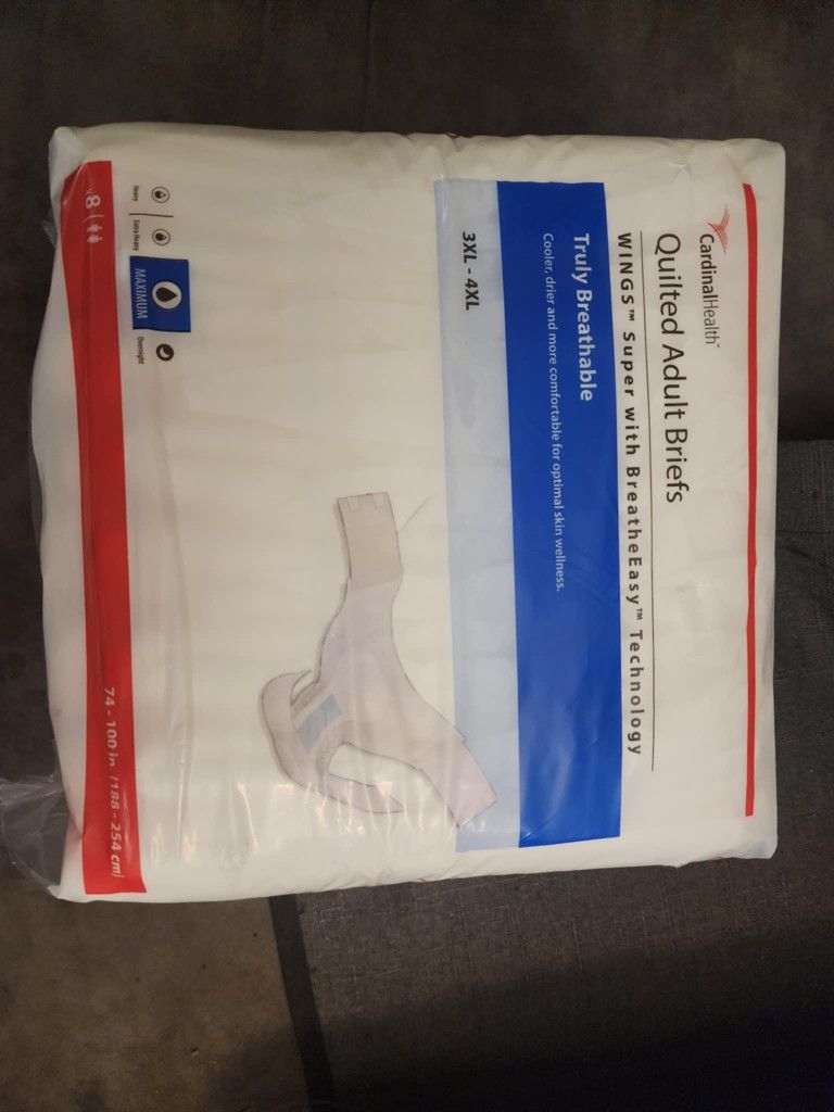 Adult Disposable Diapers size 3x /4x