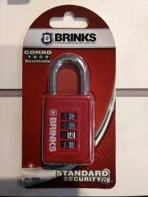 Brinks Resettable Combination Lock (New)