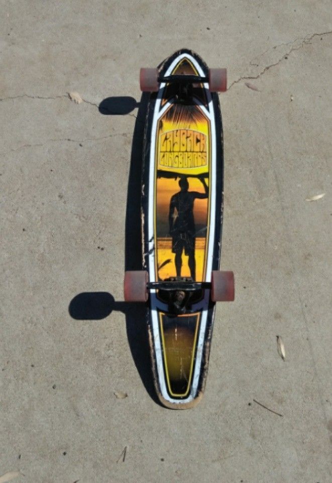 Cryback Longboard Vintage Skateboard for Sale in Perris, CA OfferUp