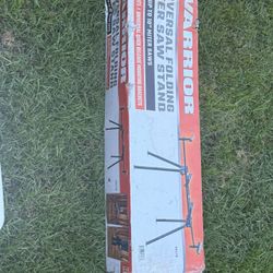 Portable Folding Stand For Saw In Box Never Used.