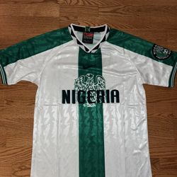 Nigeria Soccer Jersey Size Medium 
