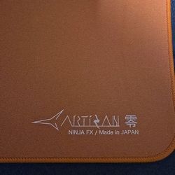 Artisan FX Zero MID Orange Gaming Mouse Pad Esports (XL, Orange)