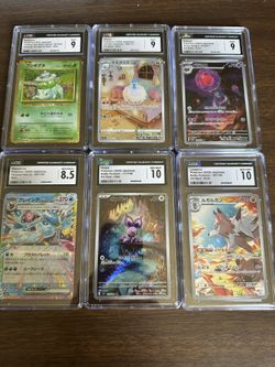 Pokemon Slabs CGC Graded