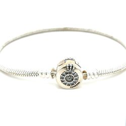 Pandora Pave Cz Crown Clasp Bracelet