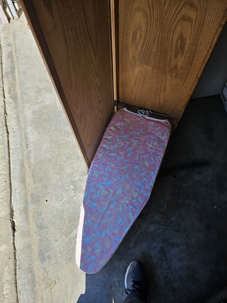 Iron Board Closet W/ Mirror